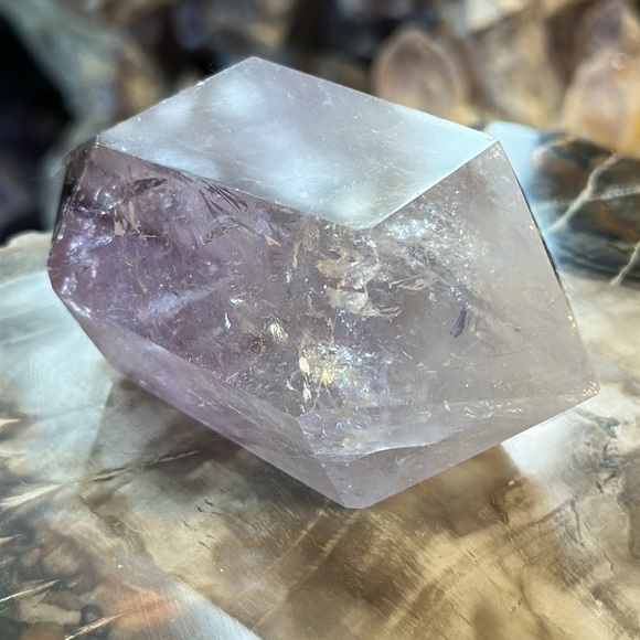 🎄SALE🎄Amethyst DT Crystal Point With Rainbow! - Picture 4 of 11